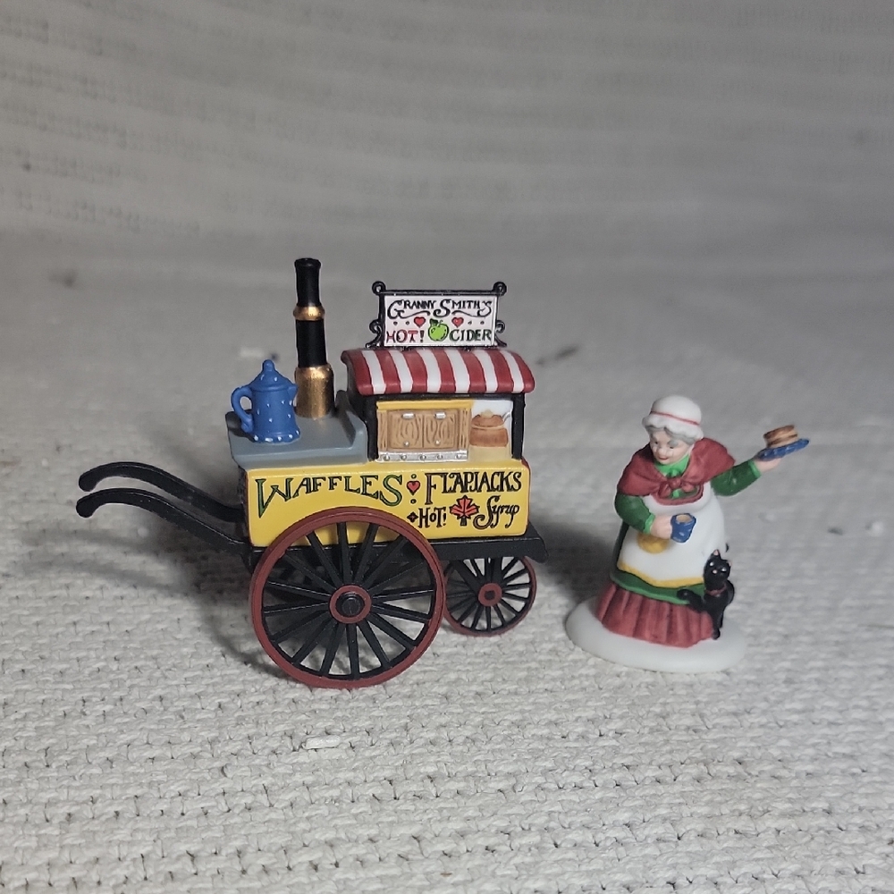 Dept 56 Christmas Bazaar ... Flap Jacks & Hot Cider
